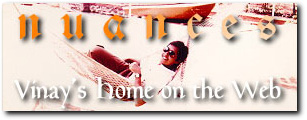 Vinay's Home on the Web